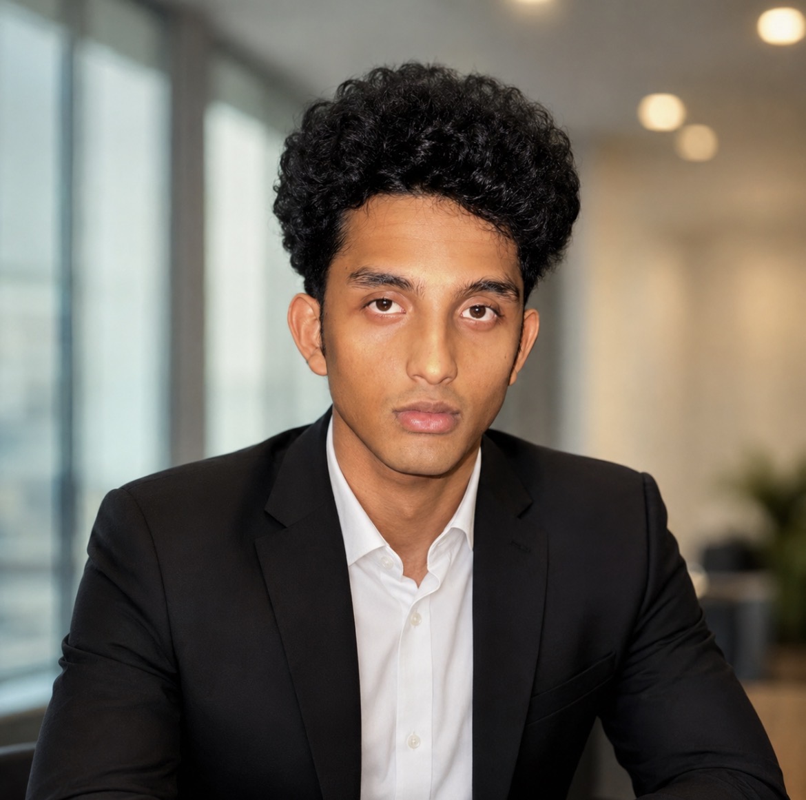 Kazi Adit Hossain in professional attire